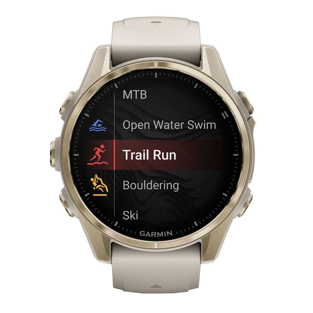 A Photo Of Garmin fēnix® 8 - 43mm Smartwatch with AMOLED Display, Built-In GPS, and Dive Rating – Ultimate Outdoor Adventure Companion