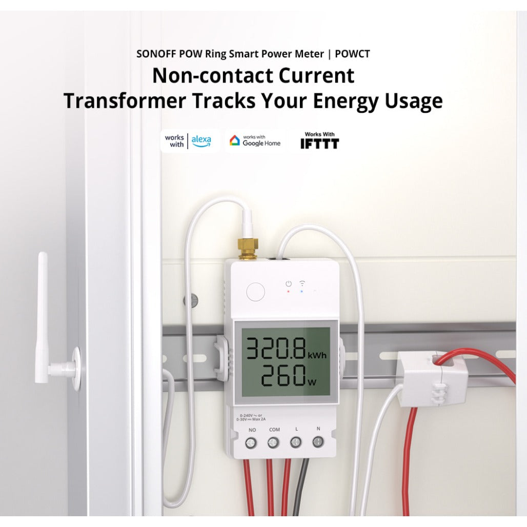 A Photo Of Sonoff Ring Smart Power Meter - POWCT