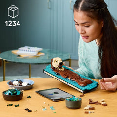 A Photo Of LEGO Floating Sea Otters - 1234 Pieces - 21366