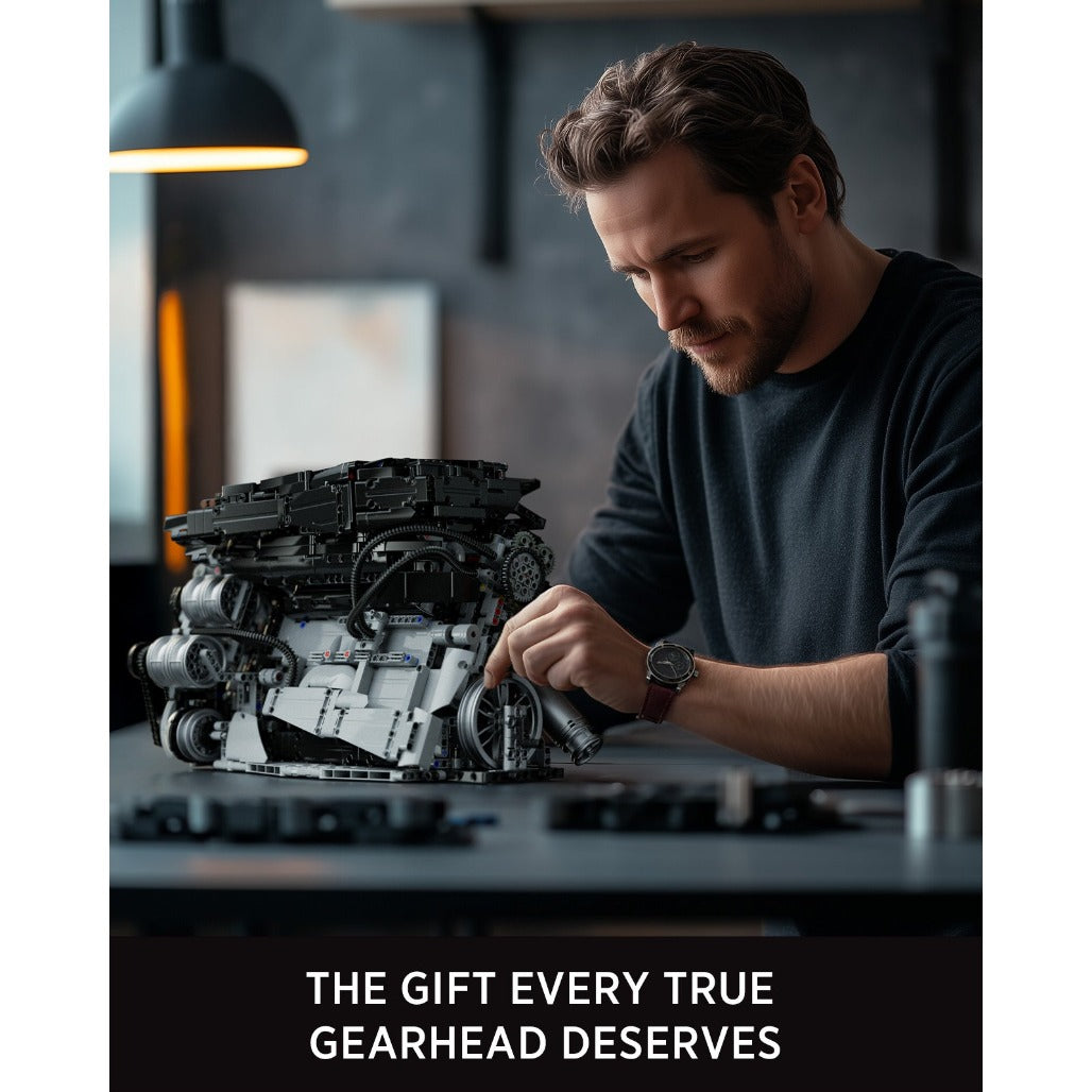 A Photo Of Nifeliz L6 Engine Building Set - 2820 Pieces - NF10316
