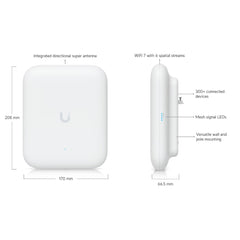 A Photo Of Ubiquiti UniFi U7 Pro Outdoor