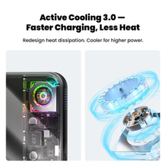 A Photo Of SHARGE ICEMAG 3 - 10000mAh 25W Qi2.2 Magnetic Power Bank