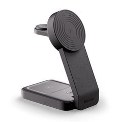 A Photo Of Blupebble 3 in 1 Qi2 Wireless Foldable MagSafe Charging Stand