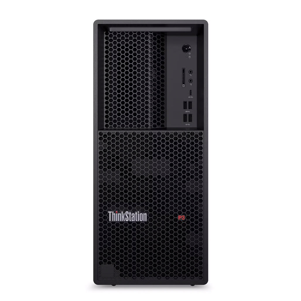 A Photo Of Lenovo ThinkStation P3 Tower Gen 2 30HS000NUS - Core™ Ultra 9 285 vPro - 128GB Ram - 2TB SSD - NVIDIA RTX™ 4000 Ada 20GB