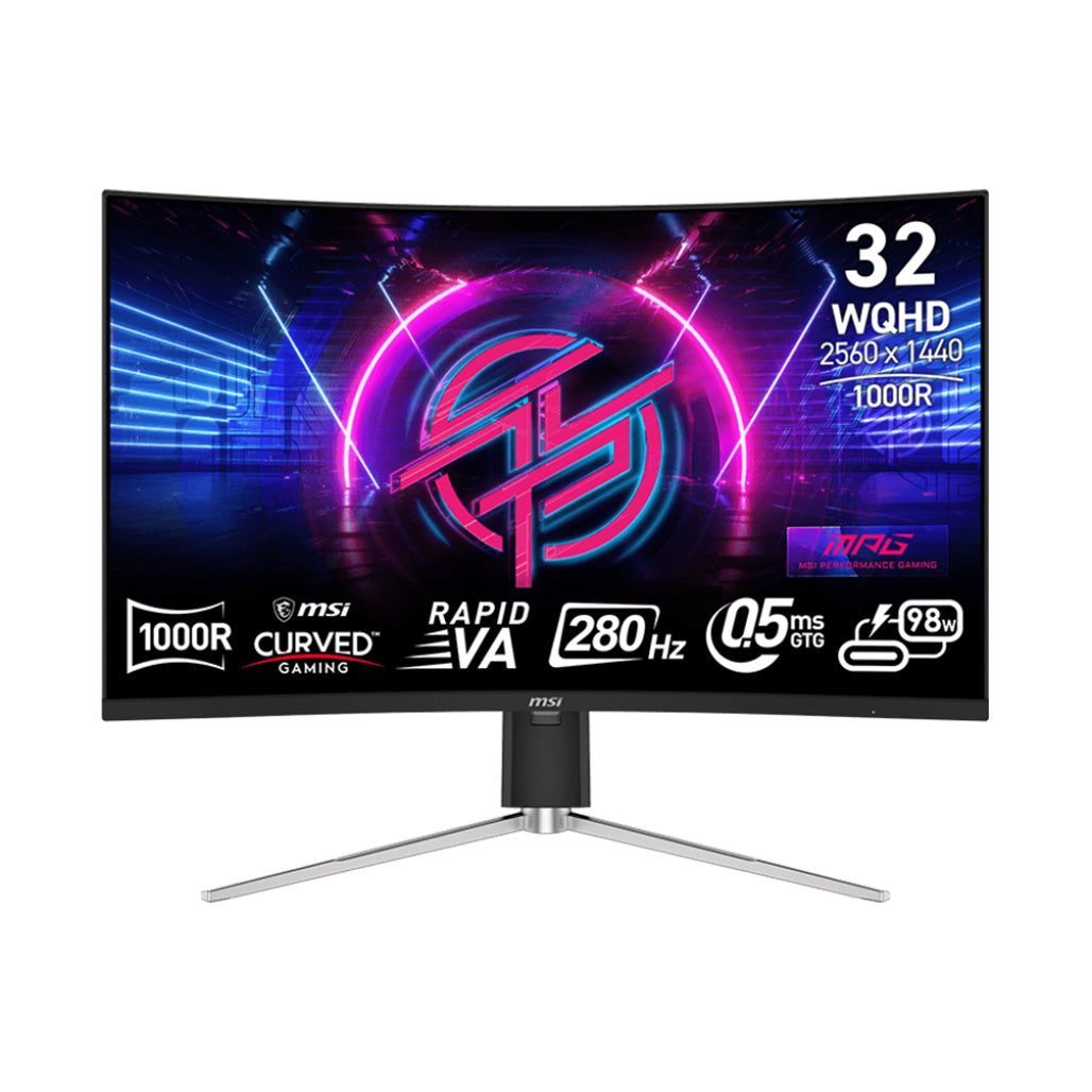 A Photo Of MSI MPG 325CQRXF 31.5