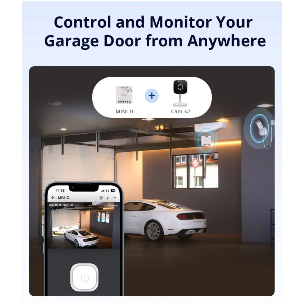 A Photo Of Sonoff MINI Dry Smart Switch - MINI-D