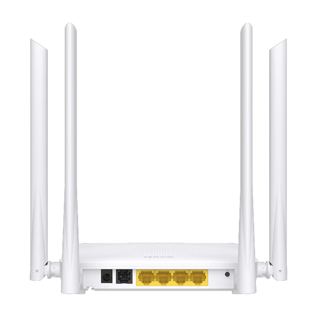A Photo Of Tenda Router HG10 UPC XPON ONT AC1200 2.4 & 5Ghz 4 Antennas Gigabit