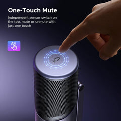 A Photo Of UGREEN USB Microphone for PC with RGB Lights