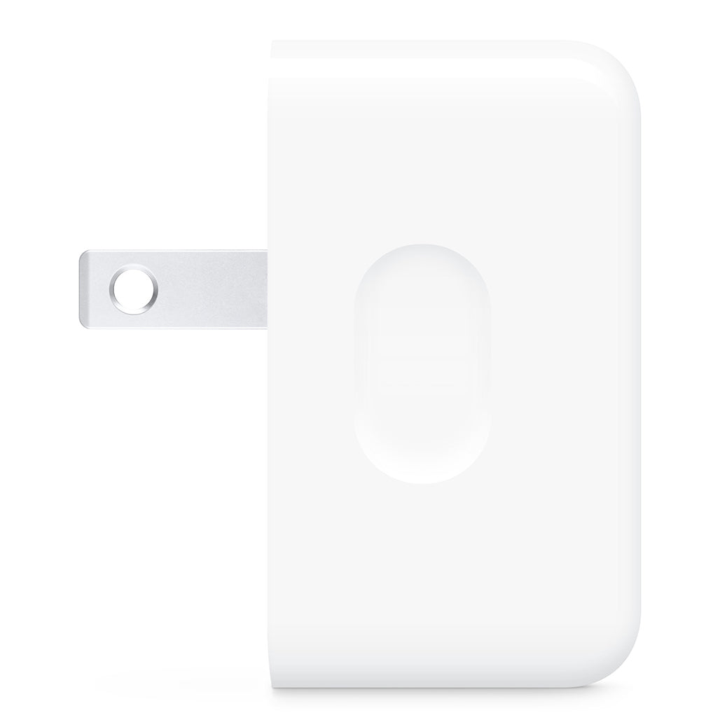 A Photo Of Apple 35W Dual USB-C Port Compact Power Adapter - MW2H3AM/A
