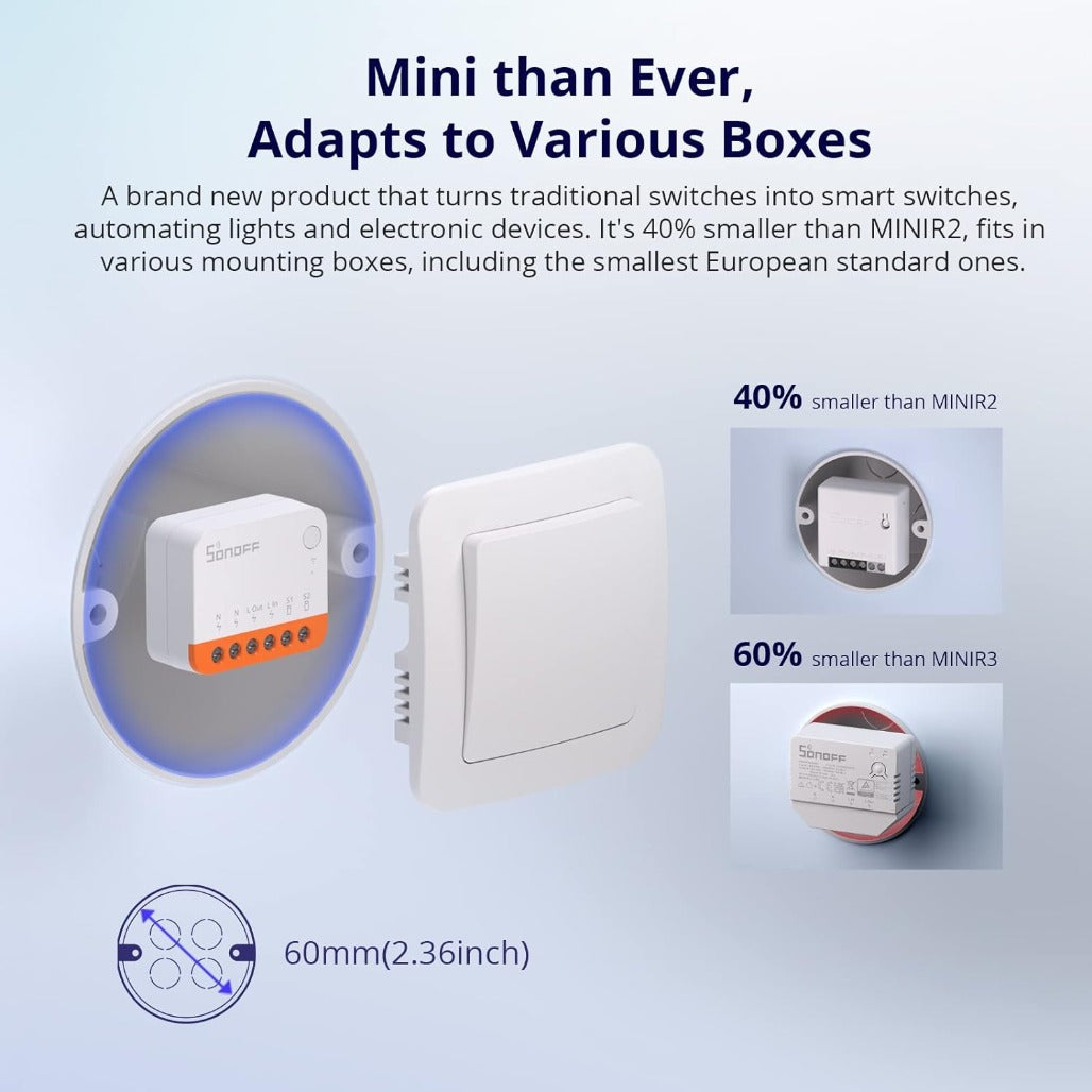 A Photo Of Sonoff Smart Switch - MINIR4