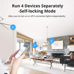 A Photo Of Sonoff 4CHPRO R3 Smart Switch - 4CHPROR3