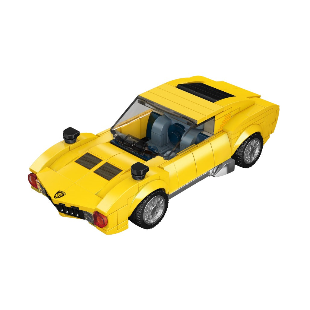 A Photo Of Mould King Italian Bull Miura Car Model Building Toy Set - 321 Pieces - 27039