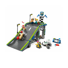 A Photo Of LEGO No Limits: Race Car Ramp Track 436 Pieces - 60460