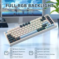ATTACK SHARK K85 Rapid Trigger Keyboard 75% Wired Magnetic Switch RGB Gaming
