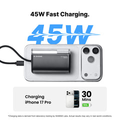 A Photo Of SHARGE Flow 3 - 10000mAh 45W Portable Charger