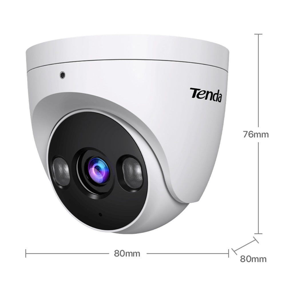 A Photo Of Tenda Security Camera Poe TC3T24C 4Mp 4MM Outdoor 30 meters Night Vision