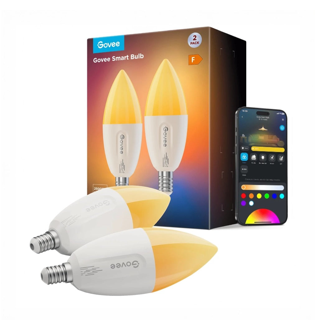 A Photo Of Govee E14 Smart LED Bulb - H600C