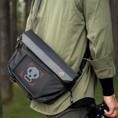 A Photo Of Divoom Sling Bag-V Smart LED Pixel Art Sling Bag
