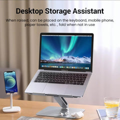 A Photo Of UGREEN Multi-Angle Adjustable Laptop Stand – Ergonomic & Portable Aluminum Riser for Laptops and Tablets