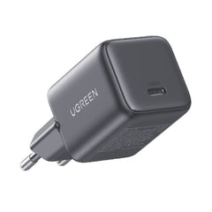 A Photo Of UGREEN 30W GaN USB-C Fast Charger – Smart Power Adapter for Phones, Tablets & MacBook Air