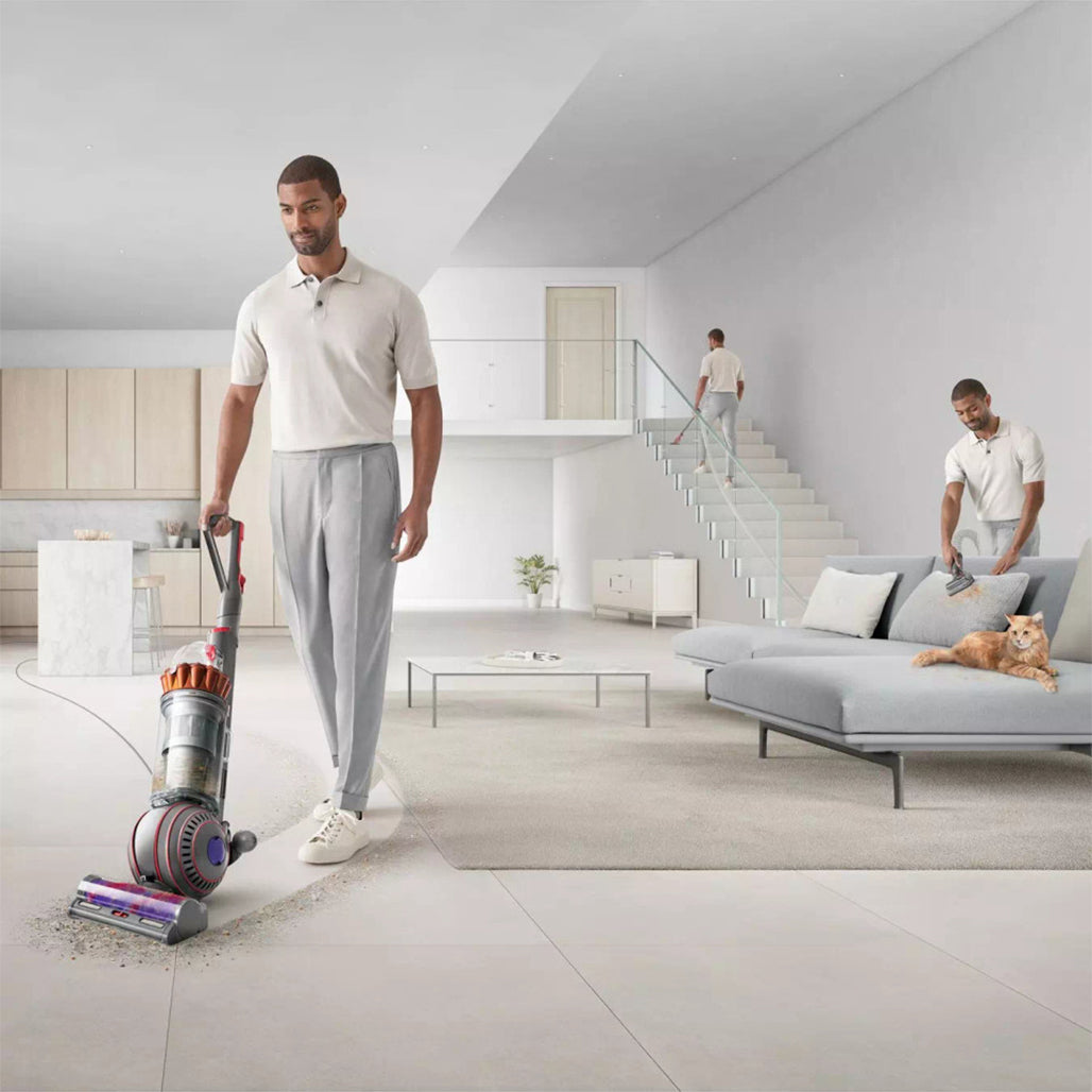 A Photo Of Dyson Ball Animal Multi-Floor Upright Vacuum Cleaner – Pet Hair, Carpet & Hard Floor Cleaning (Copper/Silver)