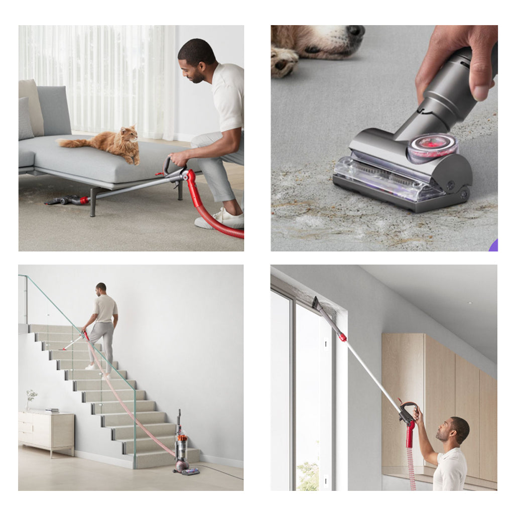 A Photo Of Dyson Ball Animal Multi-Floor Upright Vacuum Cleaner – Pet Hair, Carpet & Hard Floor Cleaning (Copper/Silver)