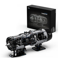 Nifeliz Turbofan Engine Building Set - 2216 Pieces - NF10317