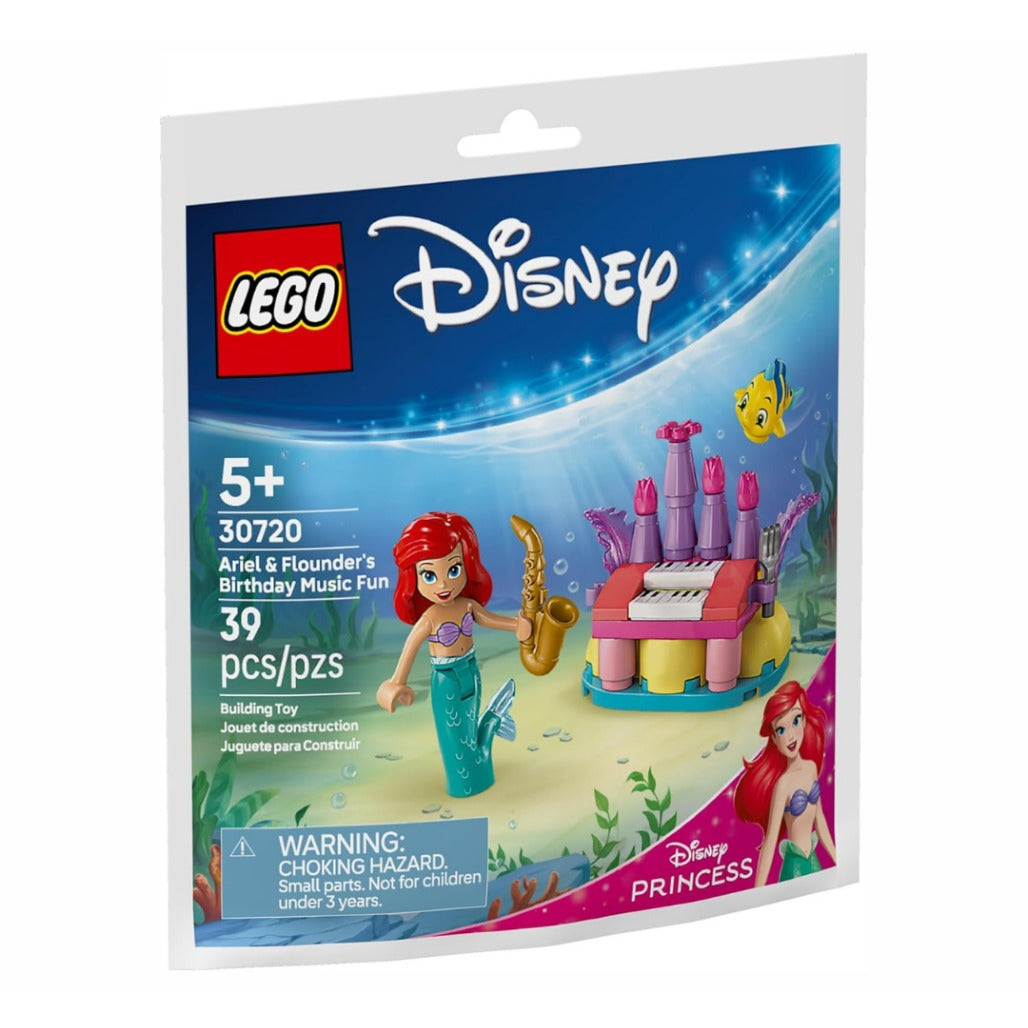 A Photo Of LEGO Disney Ariel & Flounder's Birthday Music Fun 39 Pieces - 30720