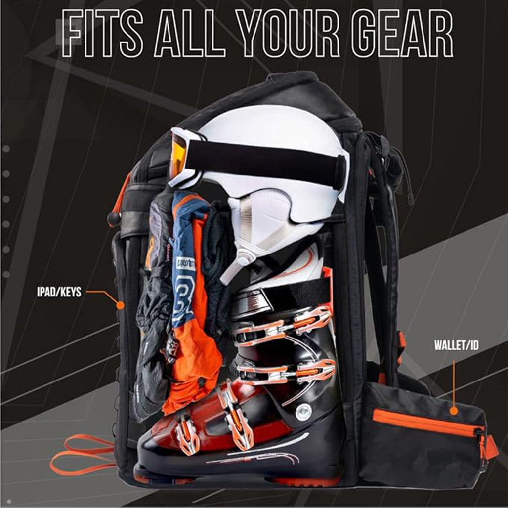 A Photo Of Sklon Ski Boot Bag 55-65L Waterproof Backpack