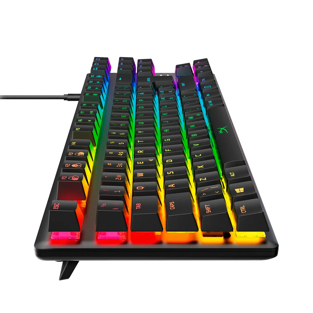 A Photo Of HyperX Alloy Origins Core Tenkeyless Mechanical Gaming Keyboard - Blue Clicky
