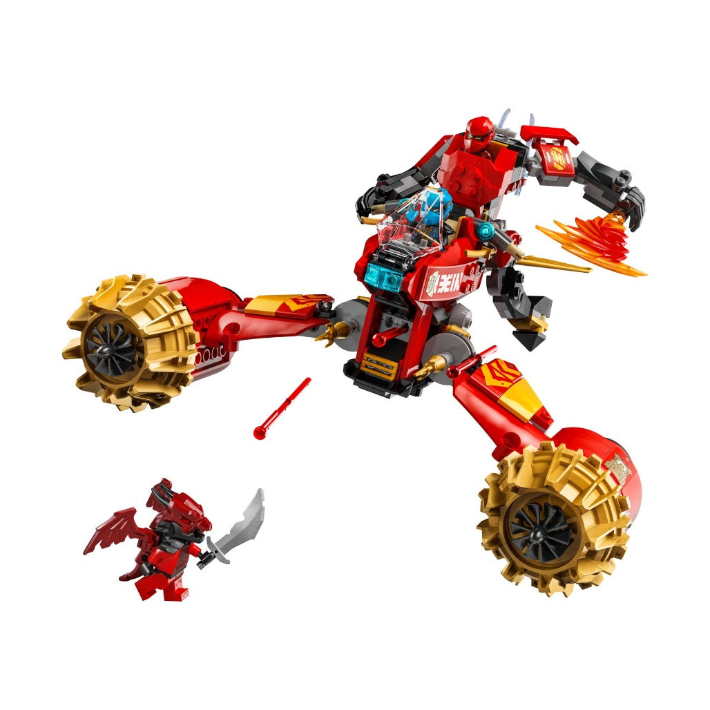 A Photo Of LEGO Kai's Mech Storm Rider - 333 Pieces - 71830