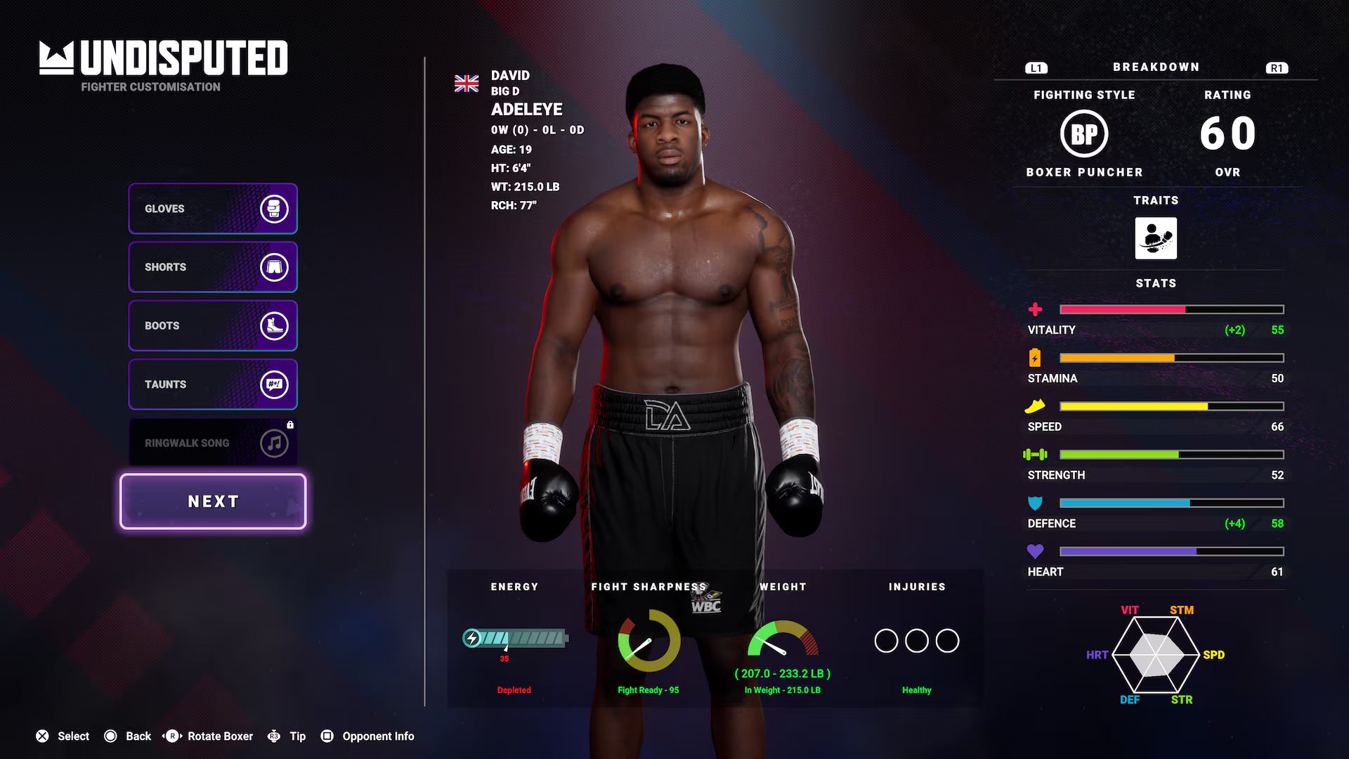 A Photo Of Undisputed for PS5