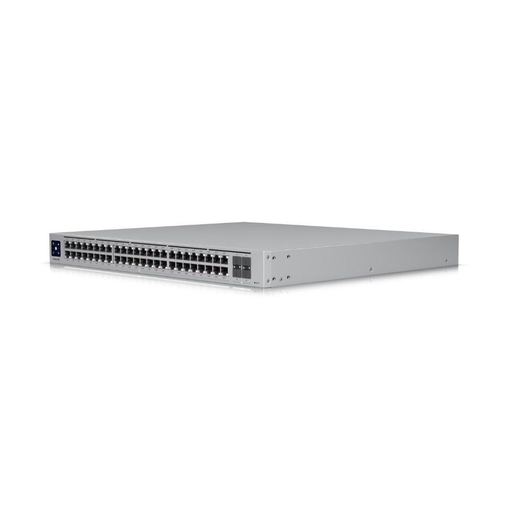 A Photo Of Ubiquiti Enterprise 48 PoE - 48-port, Layer 3 switch with 2.5 GbE PoE+ output (720W)