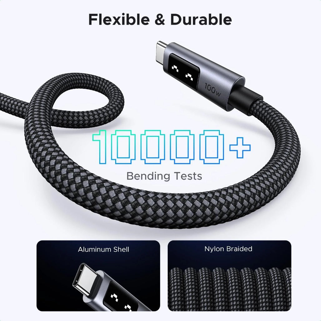 A Photo Of Ugreen Uno USB-C to USB-C Cable 100W