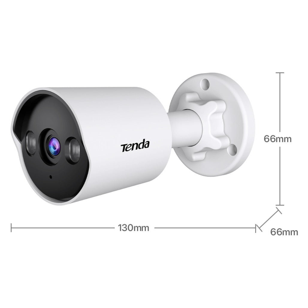 A Photo Of Tenda Security Camera Poe TC3B24C - 4Mp 4MM Outdoor 30 meters Night Vision