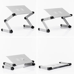 A Photo Of InnovaGoods Adjustable Multi-position Laptop Table Omnible - V0103206