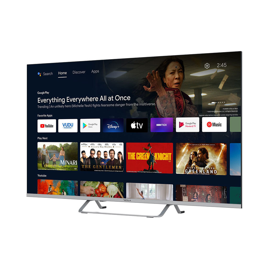 A Photo Of Tesla 4K Ultra HD TV 55-inch (3840x2160) Silver - 55E635SUS