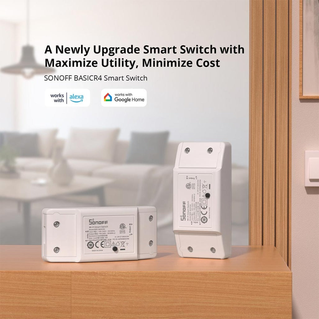 A Photo Of Sonoff Basic R4 Smart Switch - BASICR4