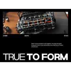A Photo Of Nifeliz L6 Engine Building Set - 2820 Pieces - NF10316