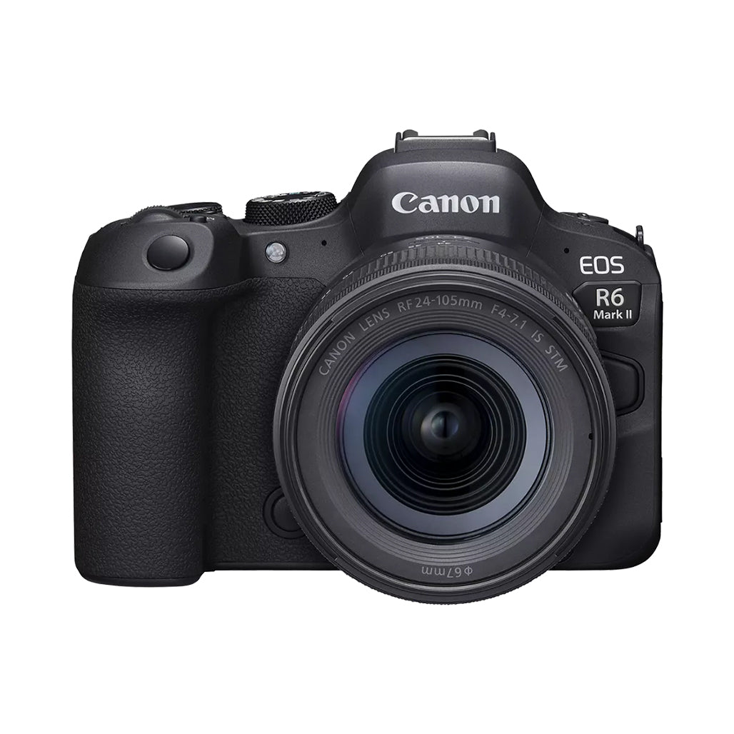 A Photo Of Canon EOS R6 Mark II - Mirrorless Camera with RF24-105mm F4-7.1 IS STM Lens Kit
