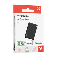 A Photo Of Verbatim My Finder Card Bluetooth Tracker - 1 Pack