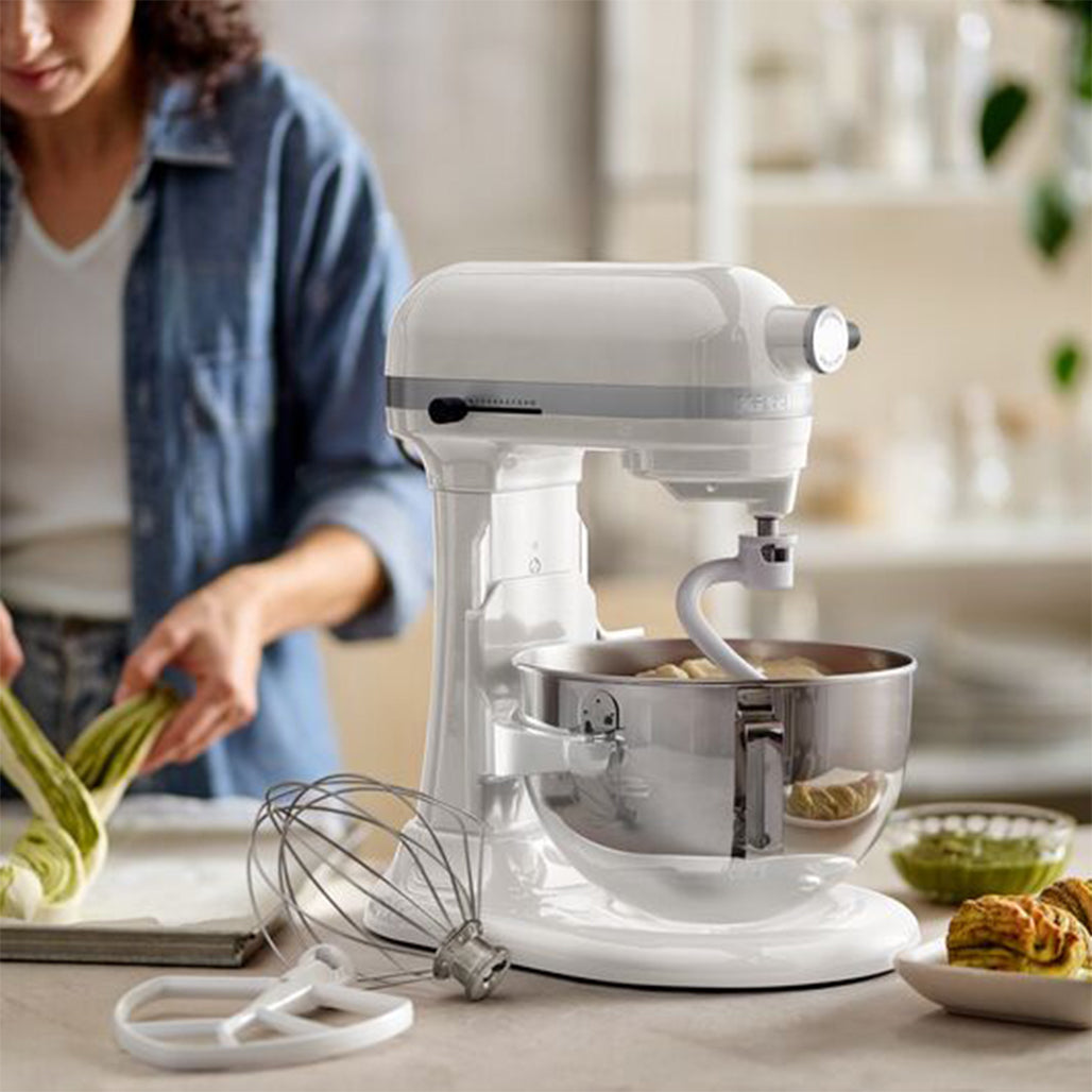 A Photo Of KitchenAid 5.2L Heavy Duty Bowl-Lift Stand Mixer - White Draft