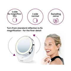 A Photo Of Beurer BS 49 Illuminated cosmetics mirror