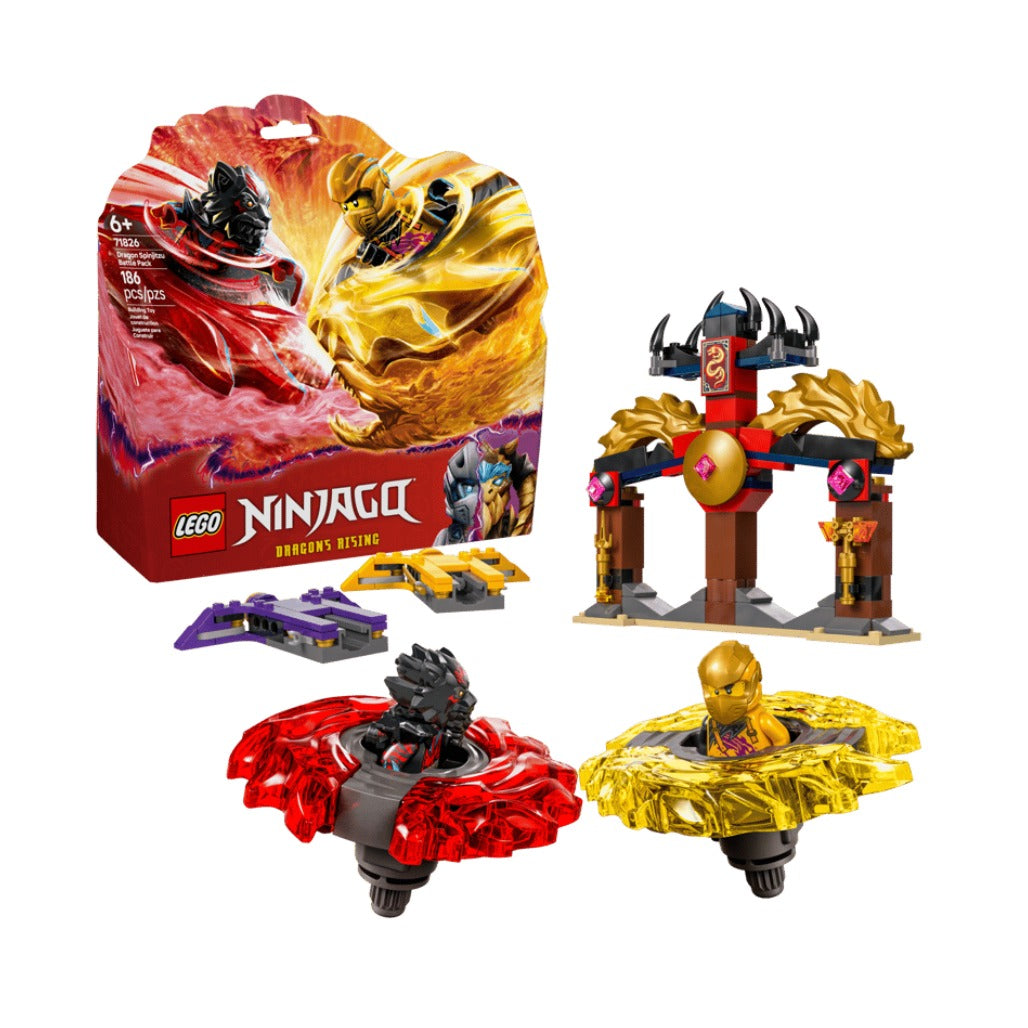 A Photo Of LEGO Dragon Spinjitzu Battle Pack - 186 Pieces - 71826