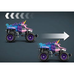 A Photo Of LEGO Monster Jam™ Sparkle Smash™ Pull-Back - 243 Pieces - 42220