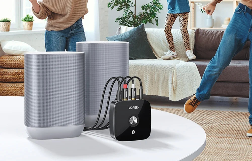 A Photo Of Ugreen CM106 Bluetooth 5.1 Receiver Audio Adapter