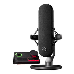 A Photo Of SteelSeries Alias Pro - XLR Microphone and Stream Mixer
