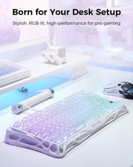 A Photo Of GravaStar Mercury K1 Lite - 75% Mechanical Gaming Keyboard - Linear Switches