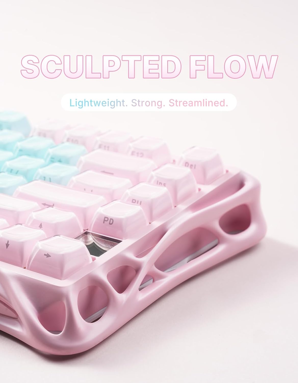 A Photo Of GravaStar Mercury K1 Lite - 75% Mechanical Gaming Keyboard - Linear Switches