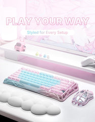 A Photo Of GravaStar Mercury K1 Lite - 75% Mechanical Gaming Keyboard - Linear Switches